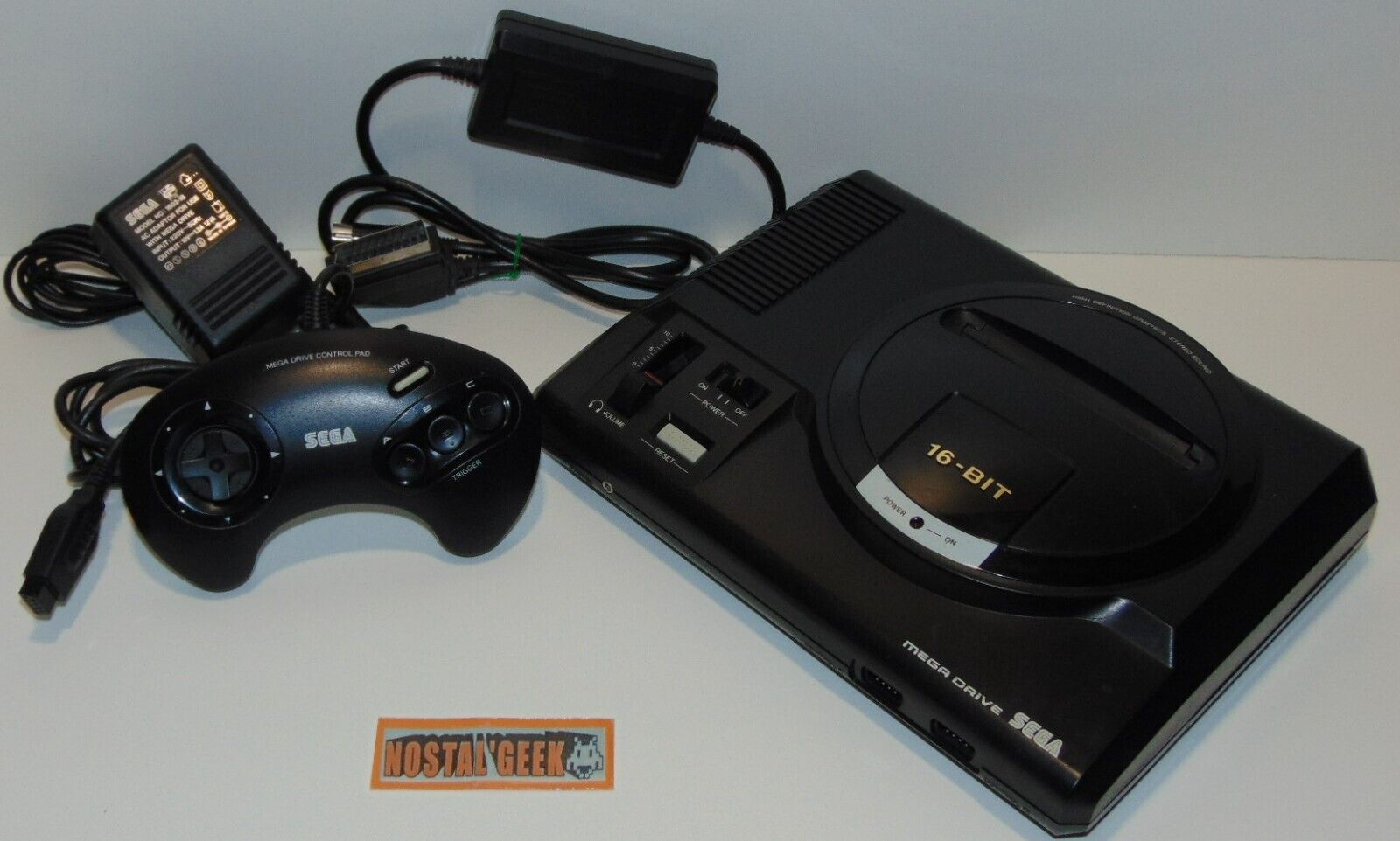 Console Sega Mega Drive 1  Pal   En Loose Revise BE   